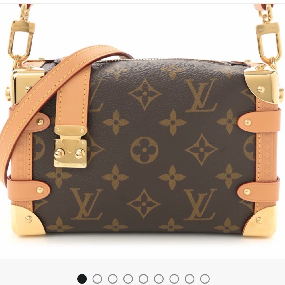 Louis Vuitton Monogram Side Mini Trunk PM ~ Gently Used w/ Box, Dust Bag 2 COA’s - Picture 16 of 16